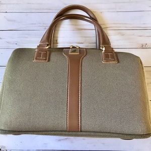 London Fog Oxford 7000 Travel Bag Brown Tweed